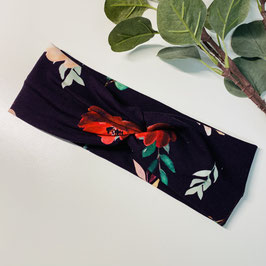 Knotenstirnband "Blumen" Damen