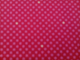 Baumwolle pink Blümchen
