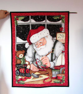 Wandbild Weihnachtsmann