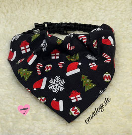 em4dogs Halstuch für Hunde *Zuckerl* inkl. Handmade Halsband
