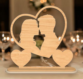 Hochzeit - Ständer Zwei Herzen im Takt