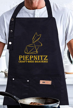 PiepNitz-Schürze "CraftBeer" - gold