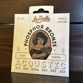 LA BELLA 7GPZ-C Phospher Bronze Coated