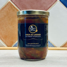 Axoa de canard au piment d'Espelette