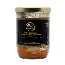 Cuisse de canard aux haricots tarbais (Label Rouge)