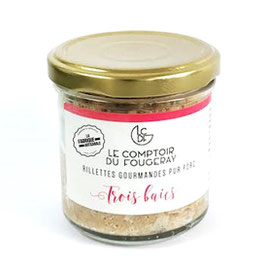 Rillettes pur porc aux trois baies