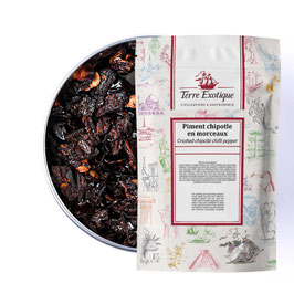 Piment chipotle en morceaux