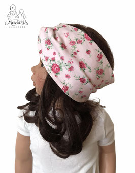 Stirnband Haarband " Rosen rosa " KU 48-58