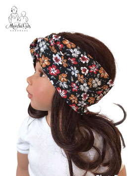 Haarband Stirnband " kleine Blumen " für Kinder & Erwachsene KU 45-58