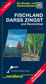 Rad- & Wanderkarte Fischland-Darß-Zingst und Recknitztal