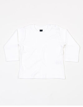 Langarm-Shirt weiß