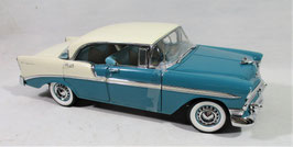 1956 Chevy 4 Door Hardtop Turquoise / Ivory