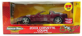 2003 Corvette Coupe Anniversary Red