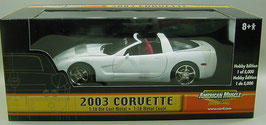 2003 Corvette White