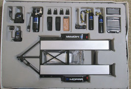 1/18 scale Car Hauling Trailer & Tool Set Mopar GMP