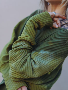 Oversize shirt emerald