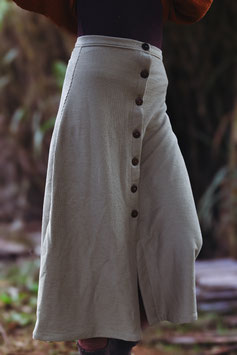 Corduroy skirt sage green