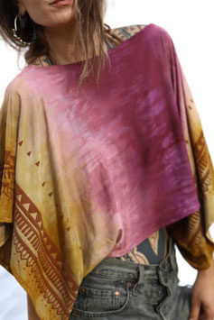 Tribal shirt hibiscus