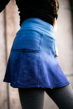 Pocket skirt indigo