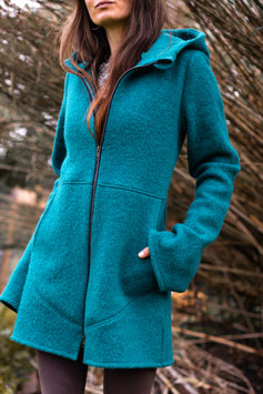 Wool Coat turquoise