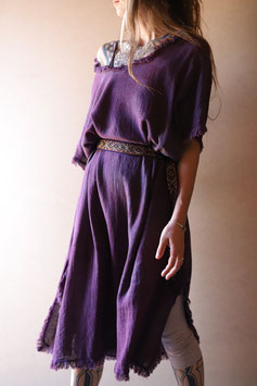 Fringe dress orchid