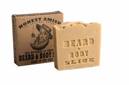 Slick Beard and Body Soap Honest Amish