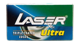 5 Stk LASER ULTRA TRIPLE LAYER Doppelkanten-Rasierklingen