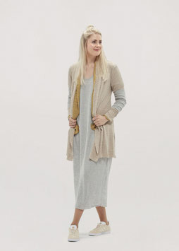 by basics längere Strickjacke ohne Verschluss