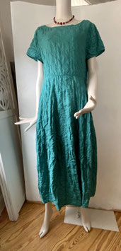 Praechtig-Berlin langes und tulpiges Seidenmixkleid Wota M16