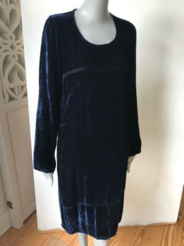Praechtig-Berlin tulpenförmiges Samtkleid Lara Pursamt, 2. Wahl