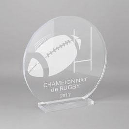 Trophée sportif rugby
