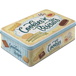 Cookies'n'Biscuits- Tin Box Flat