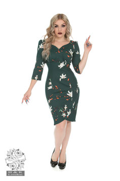 Dorothy Lily Floral Wiggle Dress