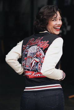 College Jacke `Built it up`