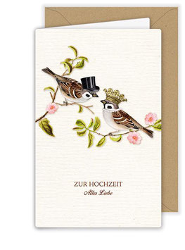 Zur Hochzeit alles Liebe