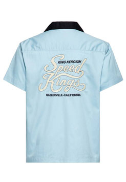Lounge Shirt "Speed Kings", Sky Blue