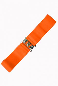 Vintage Stretch Belt, Orange