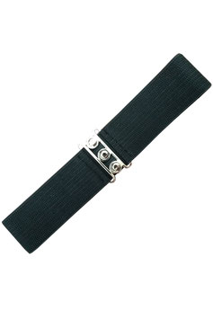 Vintage Stretch Belt, Black