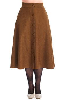 Book Worm Skirt, Khaki