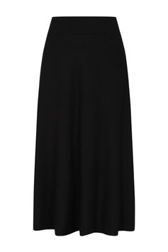 Black Knit Dream Skirt