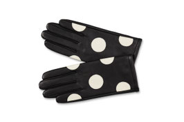 Black / White Spot Gloves