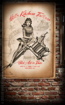 Poster - Hells Kitchen Tattoo