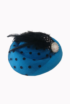 All A Dream Fascinator, Teal Blue