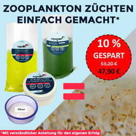 Copepodenzucht Komplett-Set mit detaillierter Anleitung