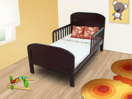 Cama Infantil 80 x 150 Tablero Liso Con Colchón (#0001-TL-CC)
