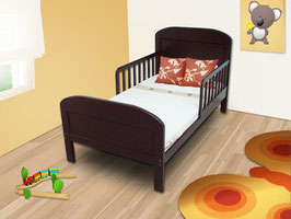 Cama Infantil 80 x 150 Tablero Liso Con Colchón (#0001-TL-CC)