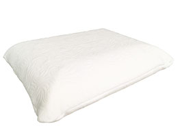 Almohada Estándar 44 x 56 x 15 cm Memory Foam Funda Blanca c/cierre (#0677)