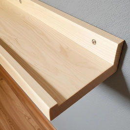 Repisa Con Ceja 120 cm Madera de Pino Sin Pintar (#0739-SP)