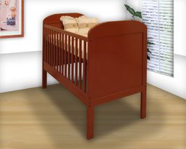 Cuna 80 x 150 Modelo Tablero Liso Con Colchón (#011-TL-CC)