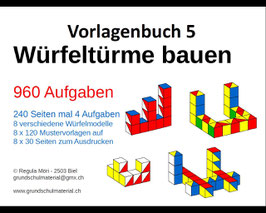 PDF-Vorlagenbuch 5 - Würfeltürme bauen